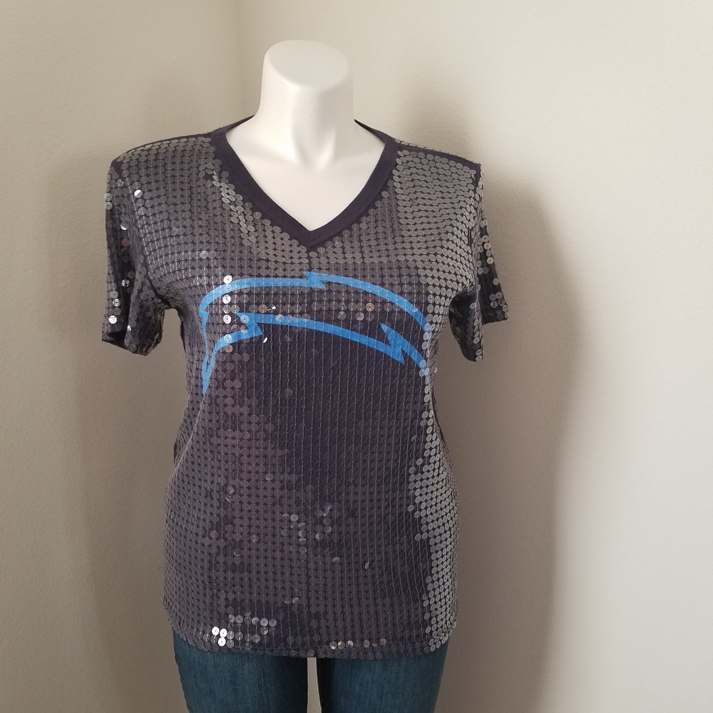 Pink Victoria's Secret | Sequins Chargers Tee